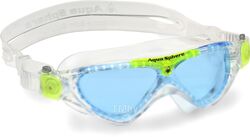Очки для плавания Aqua Sphere Vista Jr / MS1740031LB (прозрачный/ярко-зеленый)