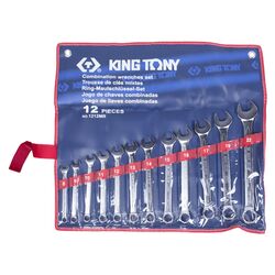 Набор комбинированных ключей KING TONY 8-22 мм, 12 предметов 1212MR