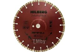 Диск алмазный Hilberg серия Industrial Hard 300x10x25.4/12 mm HI807
