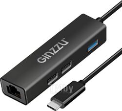 USB-хаб Ginzzu GR-762UB