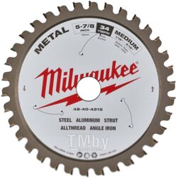 Пильный диск MILWAUKEE по металлу , MILWAUKEE 48404215