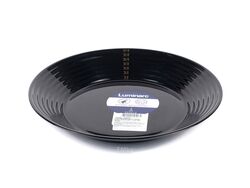Тарелка глубокая стеклокерамическая "Harena Black" 23,5 см Luminarc