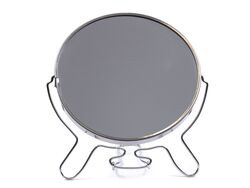 Зеркало акриловое в металлическом корпусе 2-хстороннее 14*23,5 см (арт. 11448167, код 196746)