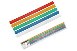 Трубки термоусаживаемые, клеевые, набор 5 цветов по 2 шт. ТТкНГ(3:1)-9,5/3,0 TDM SQ0548-1607