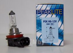 Лампа галогеновая H8 Standard PEAKLITE H802