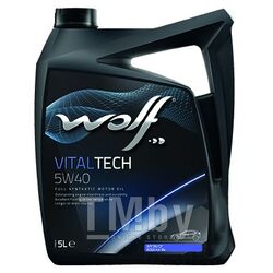 Моторное масло (PN 8311291) VitalTech 5W-40 5 л Wolf 16116/5
