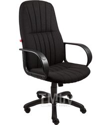 Кресло СПРЕД ткань, Мебельная, ТК-1 (черный), ТГ, PL 680, PL-1, ролик ст. (аналог KP-33)