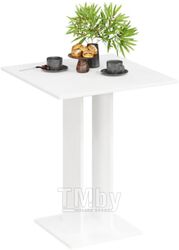 Обеденный стол ТриЯ Анкона Тип 1 (белый/белый)