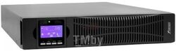ИБП Powerman Online RT 1000 (900W, 2U/stand, 2x12V/9Ah, 8xIEC320, LCD, USB, RS232, SNMP)