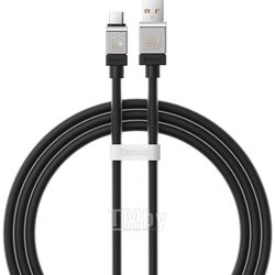 Кабель Baseus CAKW000601 CoolPlay Series Fast Charging Cable USB to Type-C 100W 1m Black