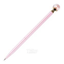 Ручка шарик. "Pink pearl" 1.0 мм, металл., розовый, стерж. синий Meshu MS_93904