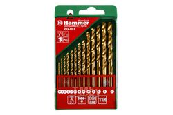 Набор сверл HAMMER Flex 202-903 DR набор No3 1,5-6,5мм металл, 13шт.