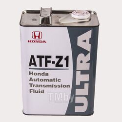 Трансмиссионное масло HONDA ltra ATF-Z1 (4L) для АКПП и осевого редуктора авто HONDA 826699904