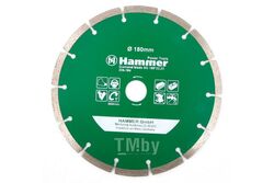Диск алмазный Hammer Flex 206-104 DB SG Ф180х2х22мм сегментный универсальный 30688