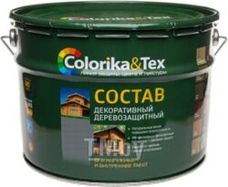 Защитно-декоративный состав Colorika & Tex 10л (палисандр)