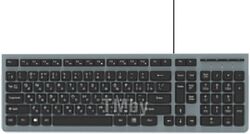 Клавиатура Ritmix RKB-400 (серый)