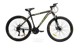 Велосипед горный NASALAND 27.5" черно-зеленый, рама 19 сталь