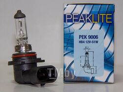 Лампа галогеновая HB4 Standard PEAKLITE 9655