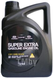 Масло моторное полусинтетическое 4л - 5W30 Super Extra Gasoline SL/CF-3, GF-3 HYUNDAI-KIA 0510000410