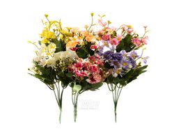 Букет цветов искусственных "хризантемы" 35x14 см Belbohemia FLW-16