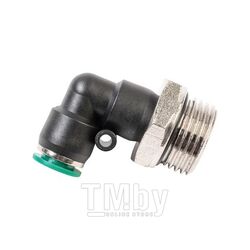 Уголок M1/2" цанга 8 мм, с уплотнением, пластм. корпус GARWIN PRO 808520-Г-8-12-1