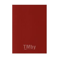 Книга алфавитная А5 142*215 мм, 80 л., лин. "Dallas" обл. кожзам, бордовый OfficeSpace PbA5_41367