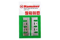 Ножи для рубанка Hammer Flex 209-103 PB 82x29x3,0 82мм, 2шт., HM