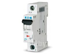 Автоматич. выключатель Eaton PL4 1P 40А, тип С, 4.5кА, 1M (АВТ. ВЫКЛ. PL4 1P 40А, ТИП С, 4.5КА, 1M)