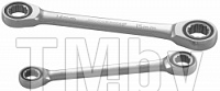 Ключ гаечный накидной трещоточный, 16х18 мм Jonnesway W681618