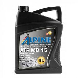 Трансмиссионное масло ALPINE ATF MB 15 / 0101552 (5л)