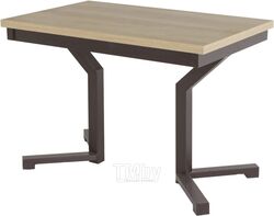 Обеденный стол AMC Classic / 1(1100)21 (коричневый/дуб небраска)
