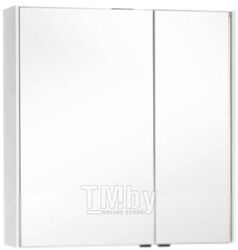 Шкаф с зеркалом для ванной Aquanet Тулон 85 / 182723 (белый)