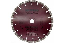 Диск алмазный Hilberg серия Industrial Hard Laser 230x10x22,23mm HI806