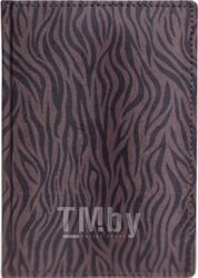 Ежедневник Hatber Ляссе. Zebra / 176Ед6-04802 (шоколадный)