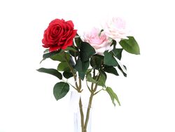 Цветок искусственный Роза 36 см (арт. FL6014, код 152582)