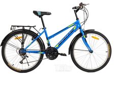 Велосипед городской NASALAND 24" синий, рама 15 сталь