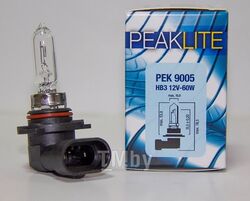 Лампа галогеновая HB3 Standard PEAKLITE 9555