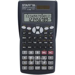 Калькулятор инженерный 10+2разряда STF-810 двойное питание Staff 250280