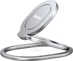 Держатель-кольцо Baseus Rails Phone Ring Stand/Holder Silver (LUGD000012)