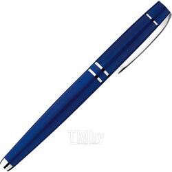Ручка роллер "Vip R" 0,7 мм, метал., синий/серебристый, стерж. синий UMA 0-9102 R 54-2757