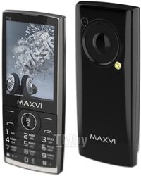 Мобильный телефон Maxvi P19 (черный+ЗУ)