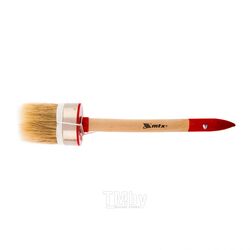 Кисть круглая Профи №14 (50 мм), натуральная щетина, деревянная ручка MTX 82051