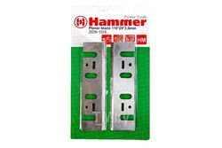 Ножи для рубанка Hammer Flex 209-104 PB 110x29x3,0 110мм, 2шт., HM