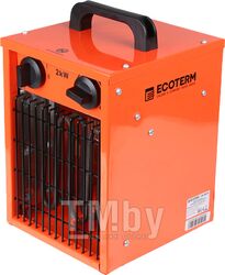 Нагреватель воздуха электр. Ecoterm EHC-02 1E (кубик, 2 кВт, 220 В, термостат)