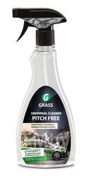 Очиститель кузова Universal Cleaner Pitch Free от тополиных почек, птичьего помета и следов насекомых, 500 мл (триггер) GRASS 117106