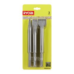 Набор зубил SDS-PLUS RYOBI RAKSPC03 (3шт.)