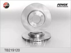 Диск тормозной Mazda 3/5 1.4/1.6/TD/2.0CD 03- 278x25x5, Передний FENOX TB219120