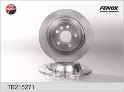 Диск тормозной Ford Focus II RS/ST 05- , Galaxy 06- , Kuga 08- , Mondeo IV 07- , S-Max 06- , 300x28x5, Задний FENOX TB215271