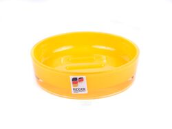 Подставка для мыла акриловая "Disco Yellow" 11,3*11,3*3,3 см (арт. 2103304, код 210377)