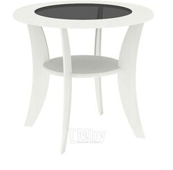 Журнальный столик Кортекс-мебель Лотос-2 (ясень белый)